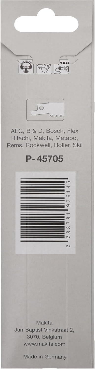 Makita 5Pce 150mm Reciprocating Saw Blade Set P-45705