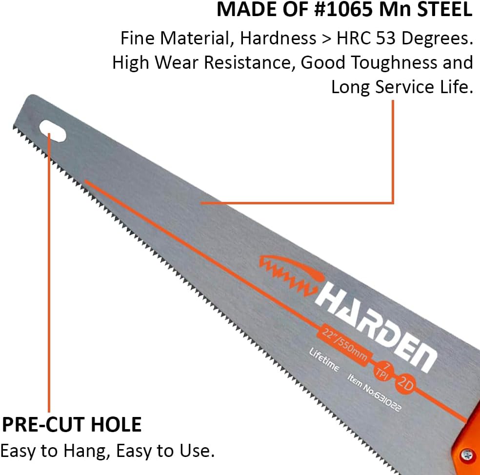 Harden 22" Classic Steel Hand Saw 631022