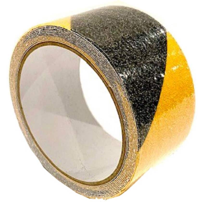 BROQ 50mm Black / Yellow Anti-Slip Tape - 20m