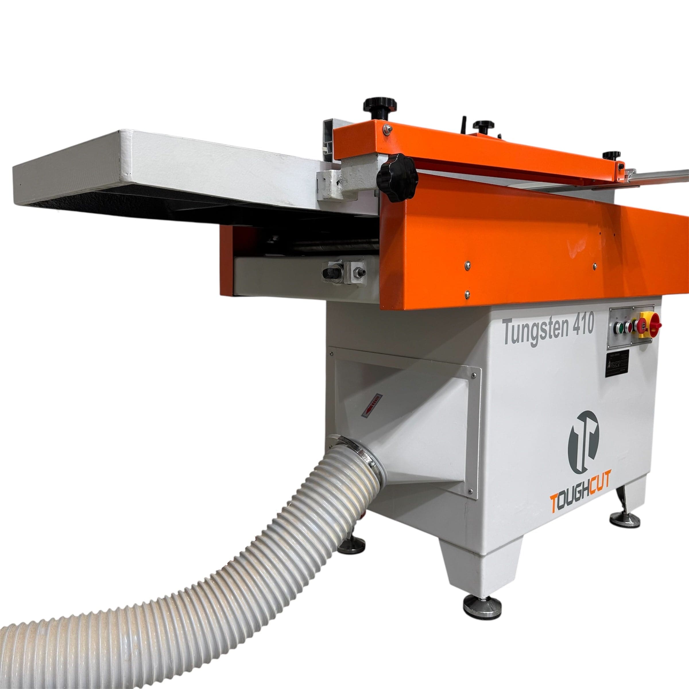 ToughCut 410mm (16") Wood Planer (Jointer) with Spiral Head Cutter Block 4HP 415V Tungsten 410