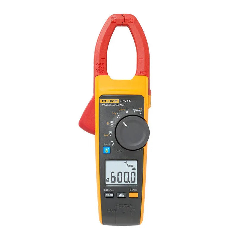 Fluke True-RMS AC/DC Clamp Meter 375FC