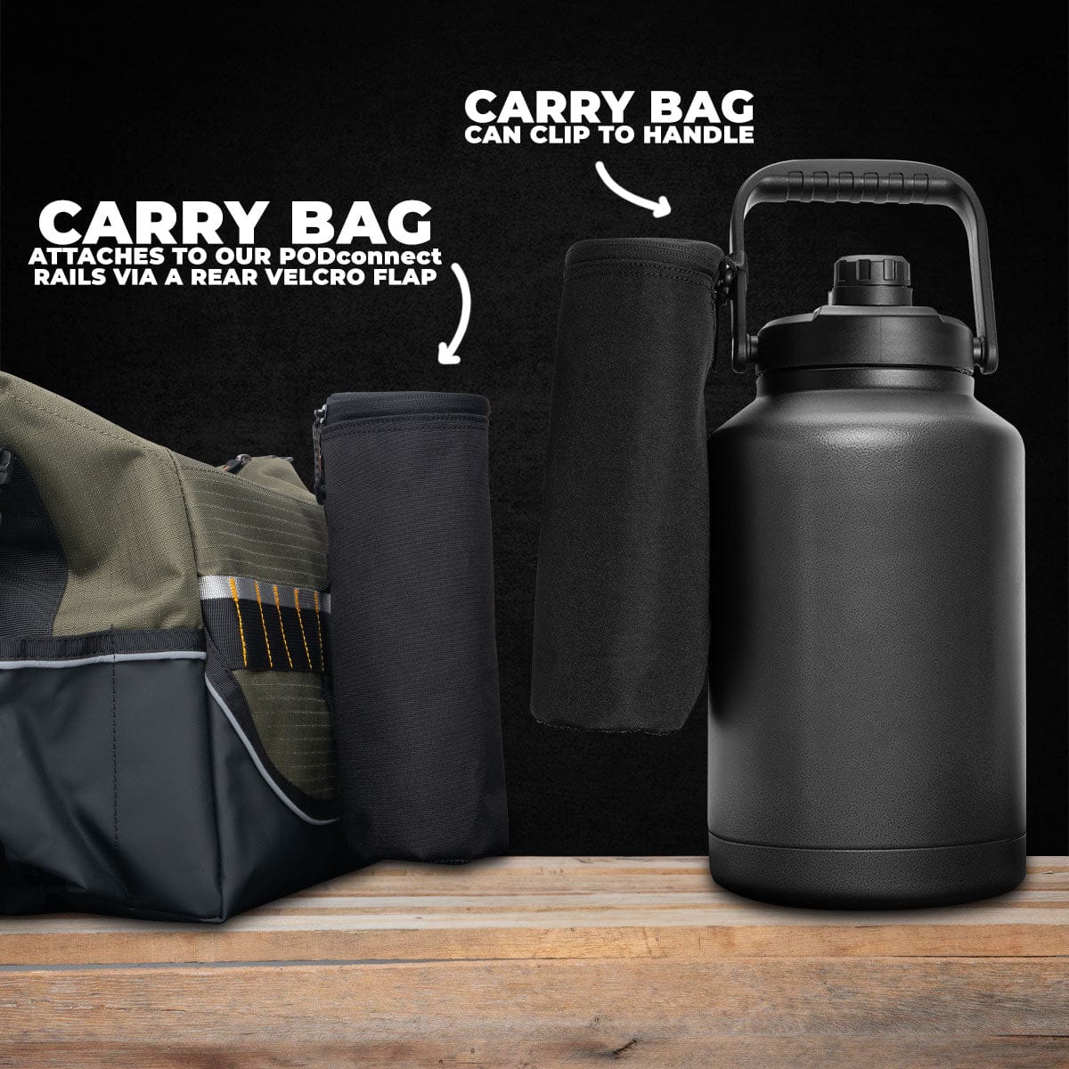 Rugged Xtremes 6L Insulated Bottle & Cups RX11D6000C-5