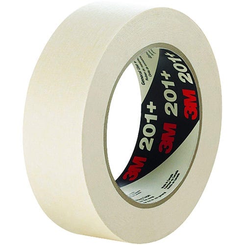 General Use Masking Tape 201+, Tan, 48mm x 55m - 70006745510 by 3M