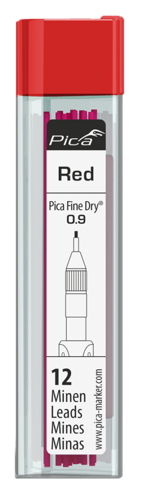 Pica Fine 0.9mm Dry Refill Leads