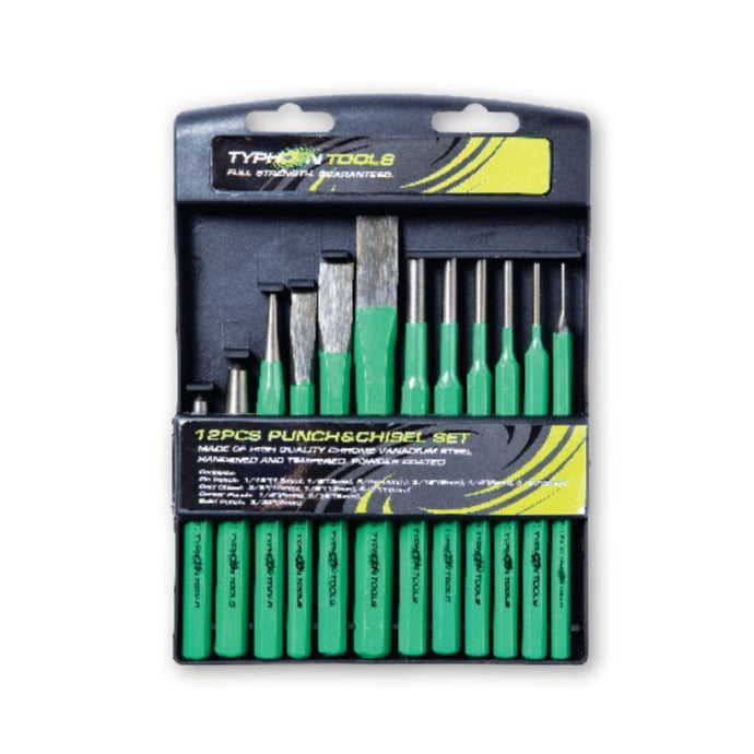 Punch & Chisel Set 12Pce 70500 by Typhoon