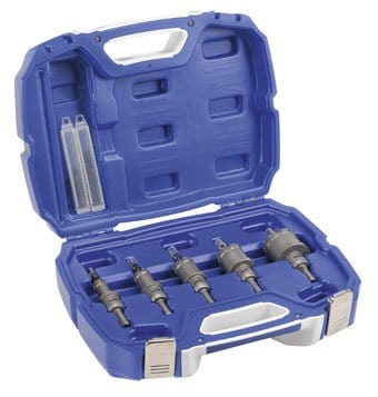 16-40mm 9 Pce XP2 TCT Deep Cut Hole Saw Set - 7081-S1 by Bordo