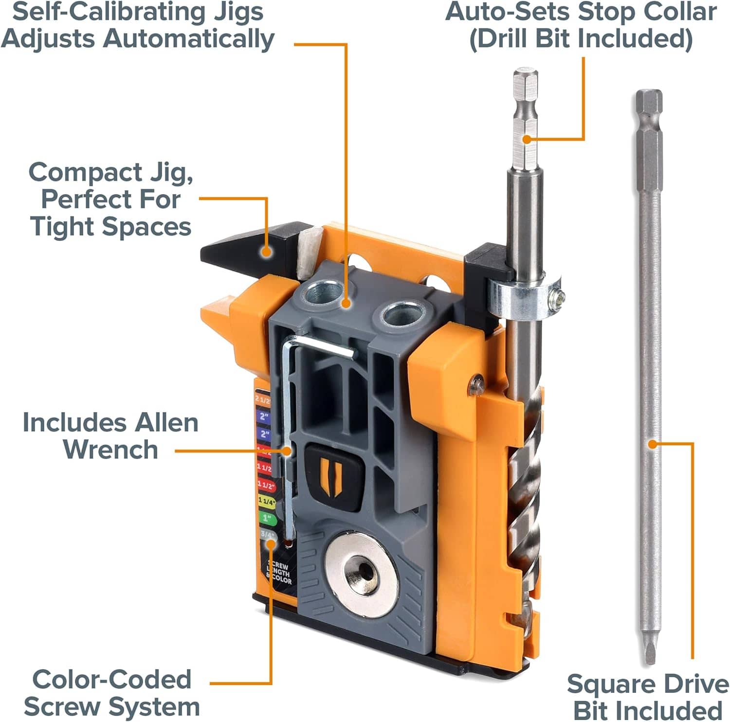 BORA Automatic Mini-Pocket Hole Jig BR-A170301