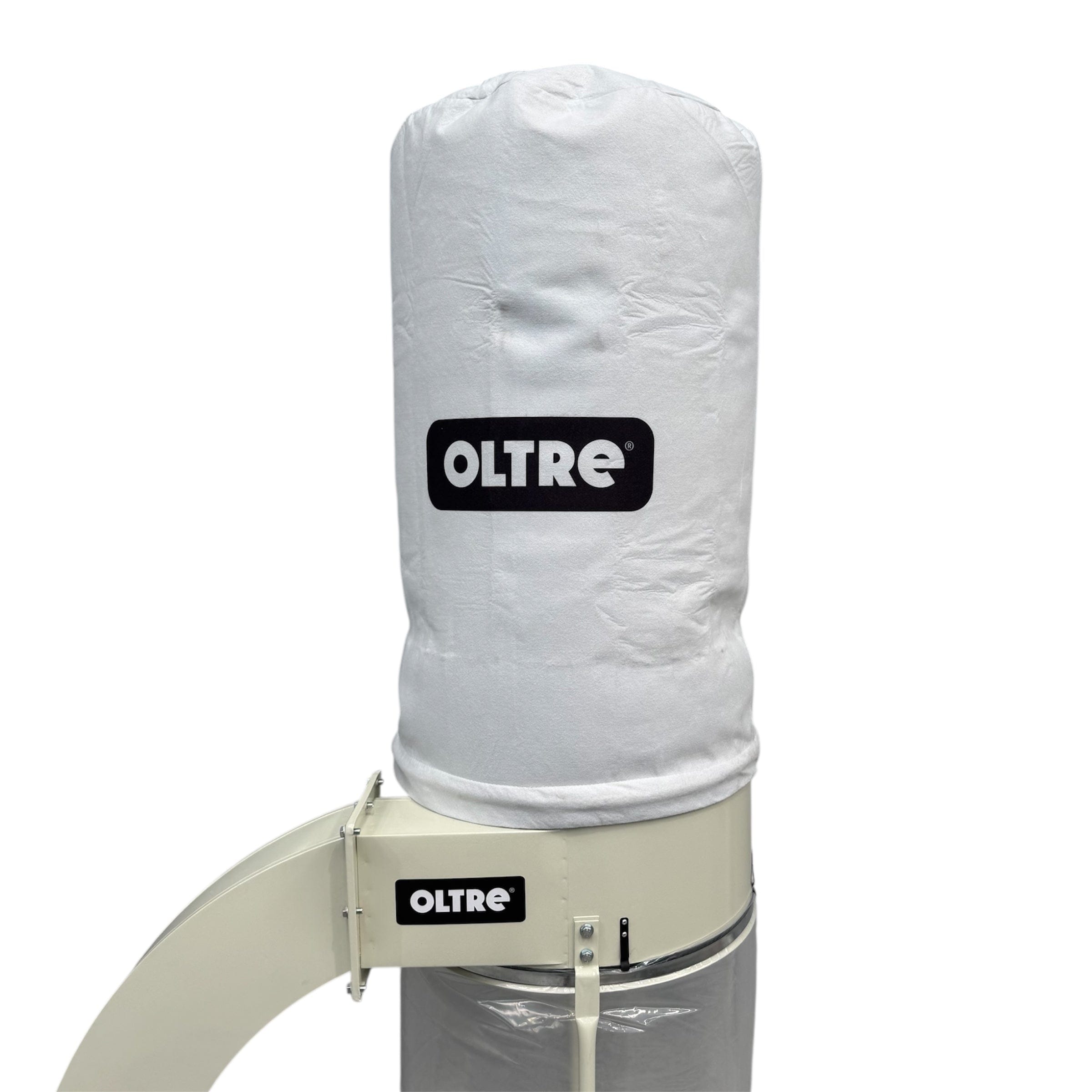 Oltre Dust Collector 240V 2HP 1 x Filter Element (Needle Felt Top Bag + Plastic Bottom Bag) OT-DC-1500