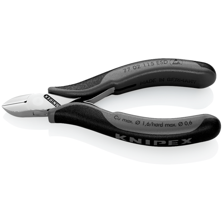 Electronics Diagonal Cutter ESD - 7702115ESD by Knipex