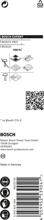 EXPERT Multi Purpose Bit, 10mm x 120mm, Multi-Construction - 2608900626 by Bosch