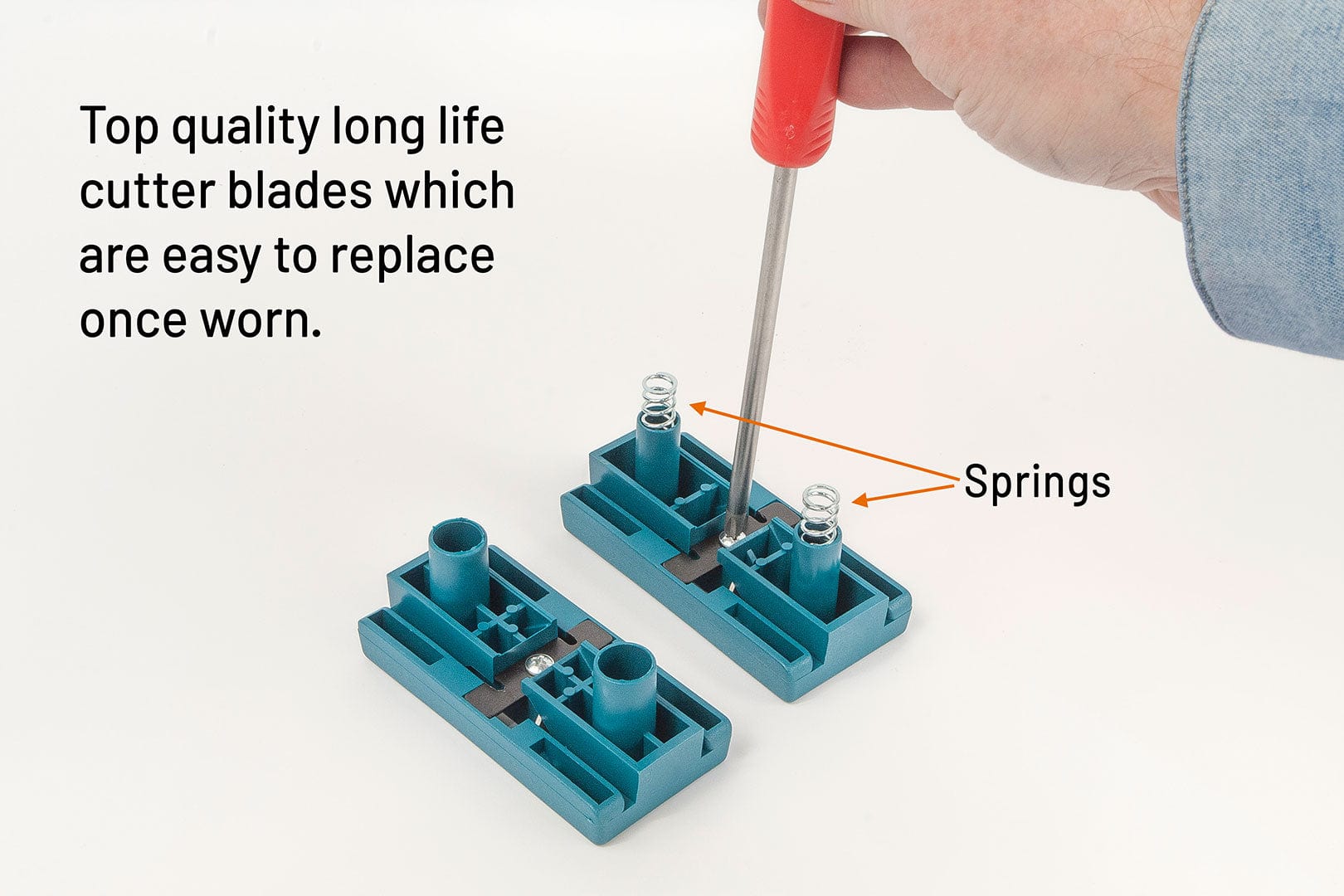 Virutex Square Edge Double Edge Trimmer & Scraper AU93