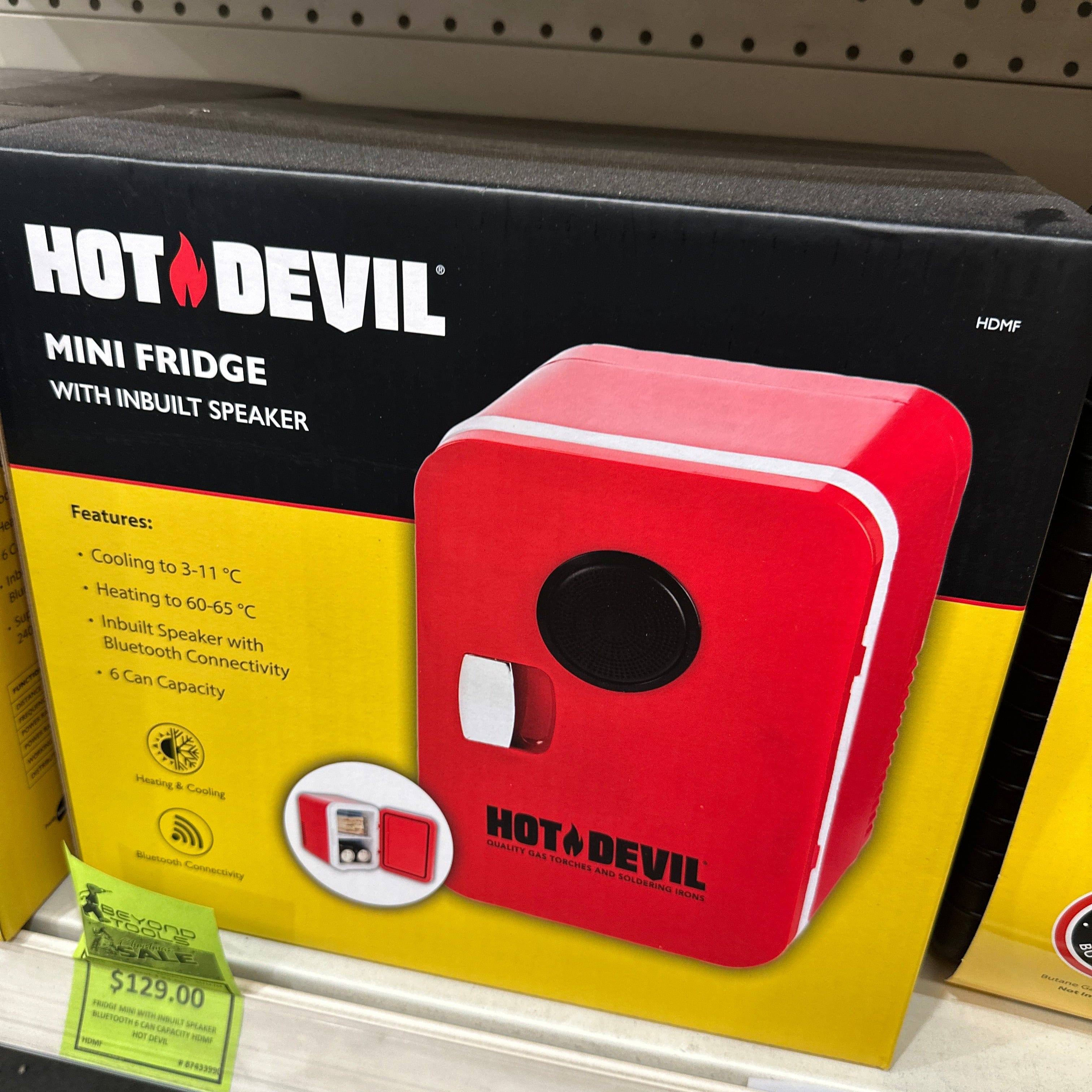 Mini Fridge Cooler with Bluetooth Speaker