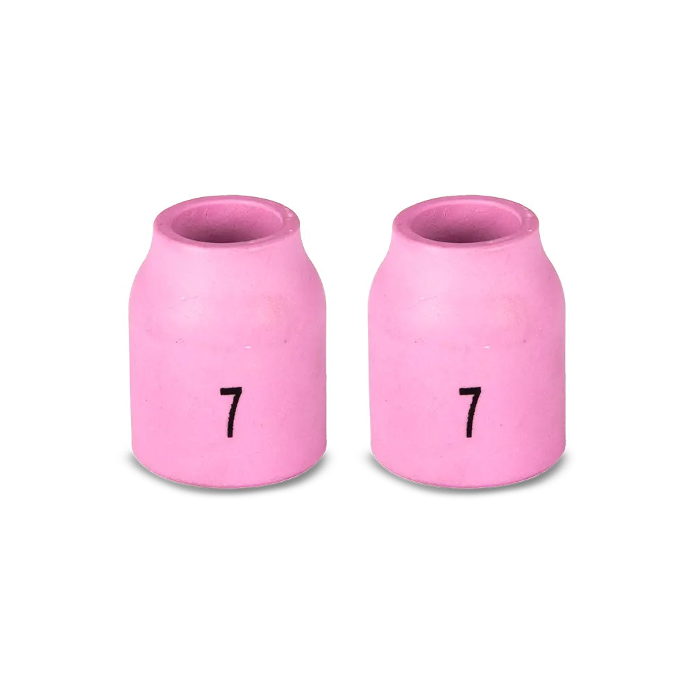 Unimig Gas Lens Ceramic Cup Suit 9/17/18/20/26 Size 7 Qty 2 P53N61