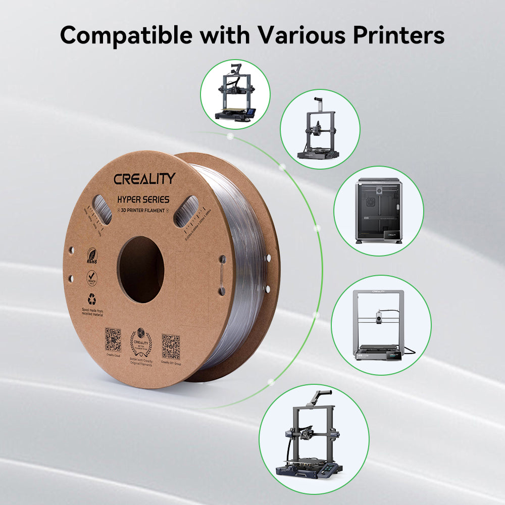 Creality Hyper PETG 1.75mm 3D Printing Filament 1.75mm 1kg