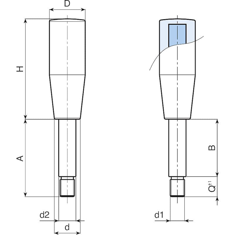 Boteco M137 Handle With Lever Arm