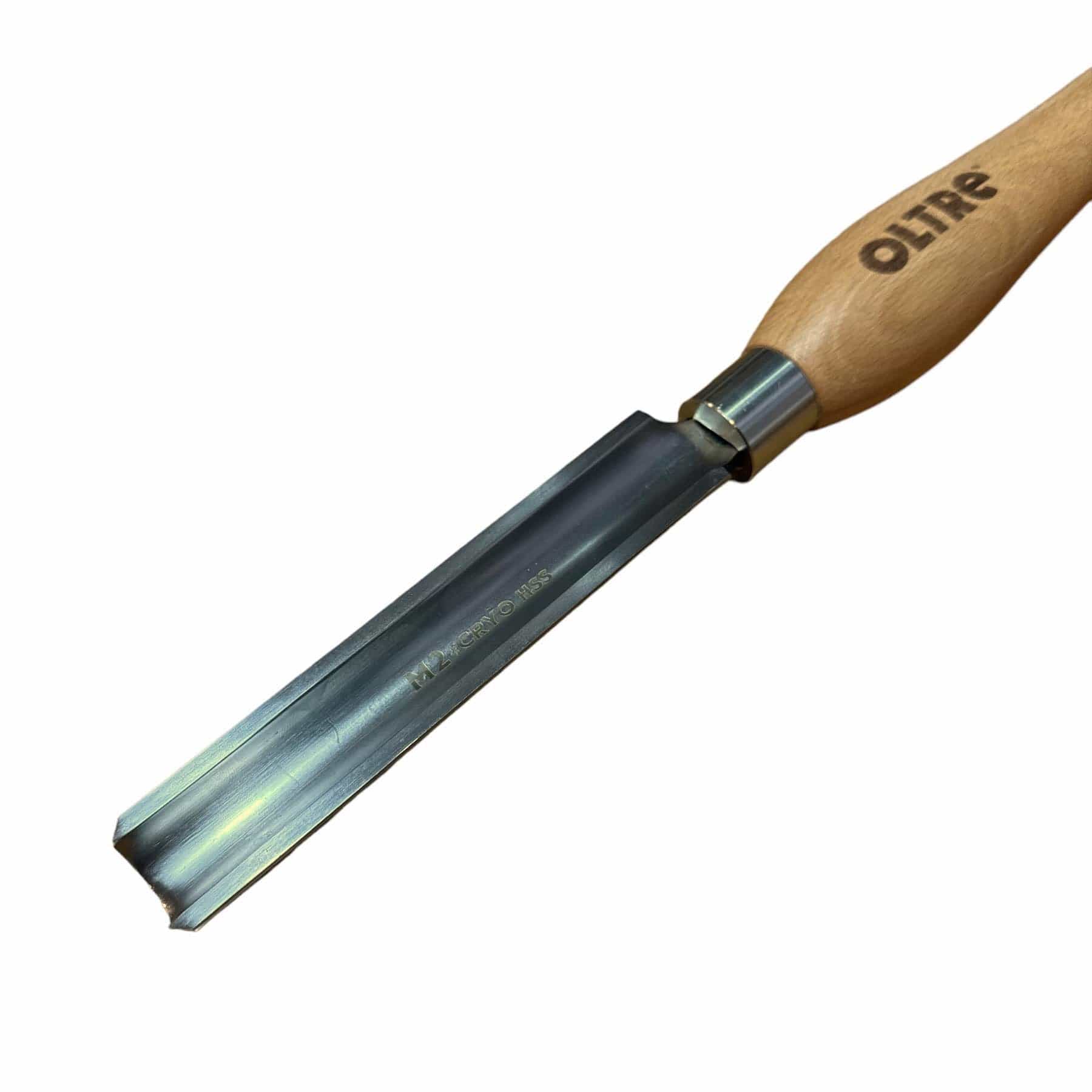 Oltre Roughing Gouge Tool 28mm Woodturning Tool M2 CRYO HSS