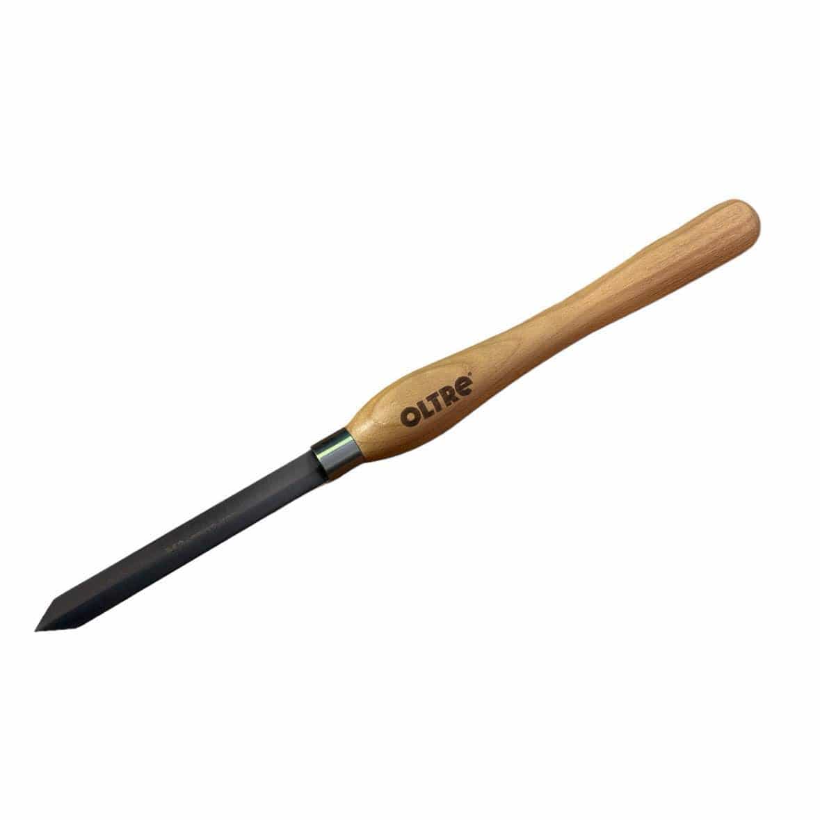 Oltre Woodturning Tool - 19mm Diamond Parting Tool (Sword Knife) M2 CRYO HSS