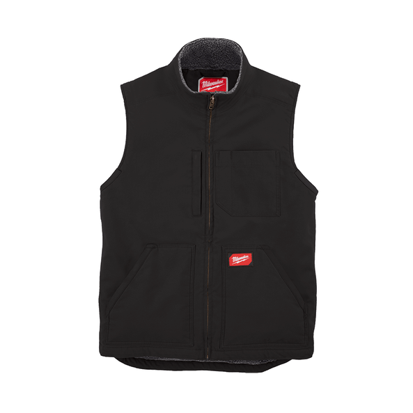 Milwaukee Gridiron Sherpa Lined Vest Brown/Black 801B / 801BR