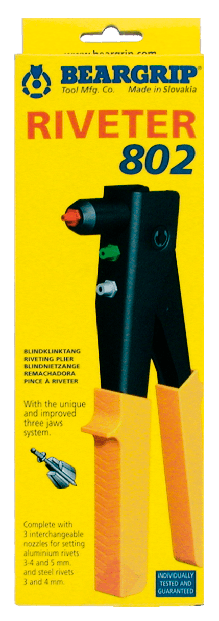 Riveting Plier with Wrench & Spring 802 by Beargrip