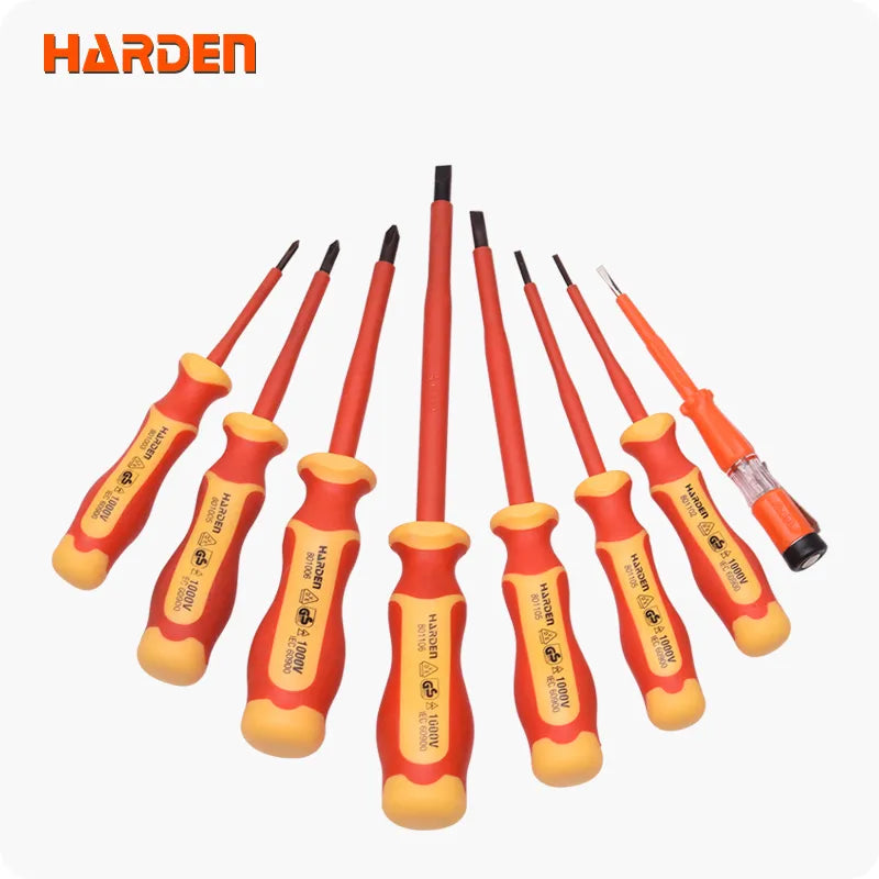 Harden 8Pce Insulated Screwdrivers Set 802008