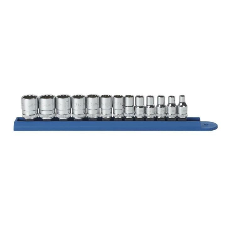 1/4” Drive 12 Point Standard Metric Socket 13Pce Set 80306 by GEARWRENCH