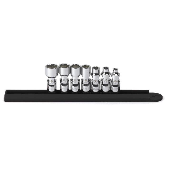 1/4” Drive 6 Point Flex SAE Socket 7Pce Set 80310D by GEARWRENCH