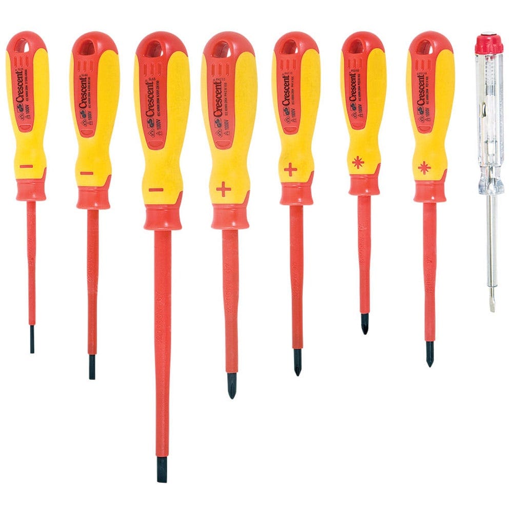 Screwdriver Set 8Pce 1000V Insulated - SD8SET Crescent