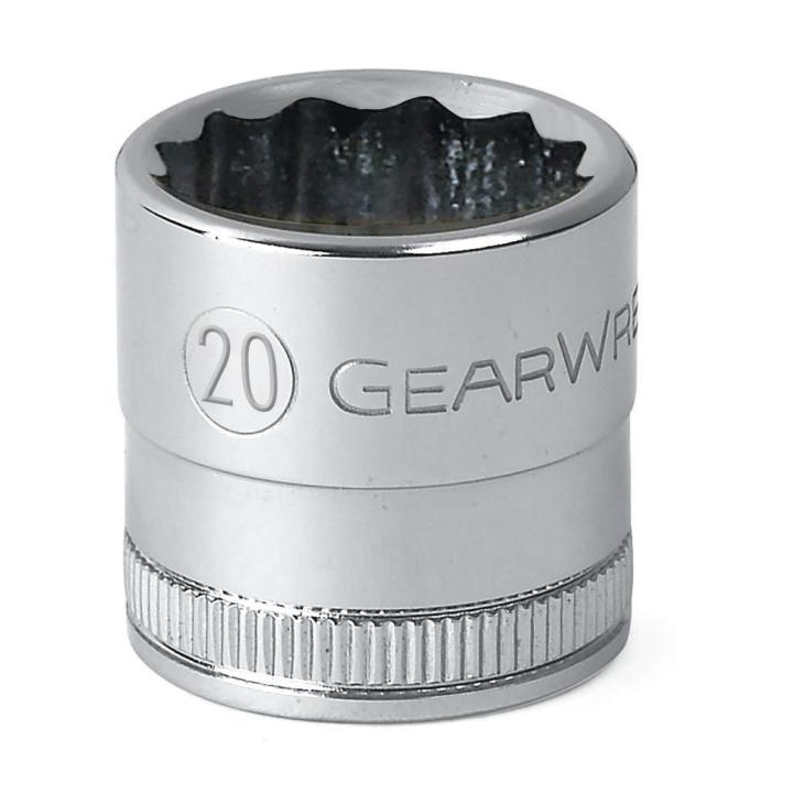 GEARWRENCH 22mm 1/2” Drive 12 Pt. Standard Metric Socket 80757