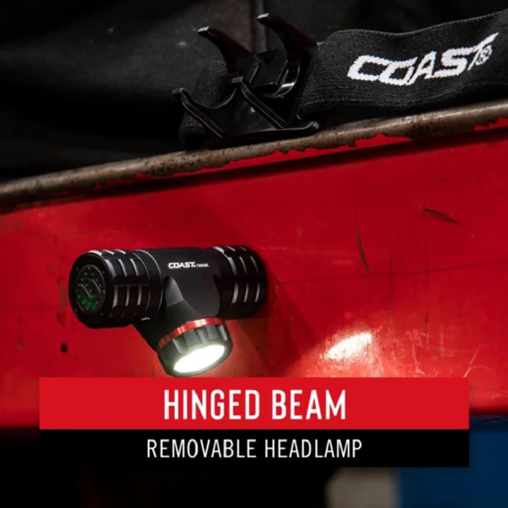 Coast Rechargeable 640 Lumen Pure Beam Focusing LED Headlamp COAXPH25R