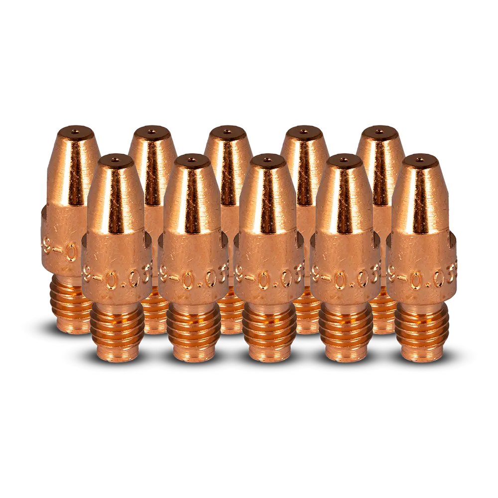 Unimig Contact Tips Binzel Style M8 1.2Mm Qty 10 Pct0005-12