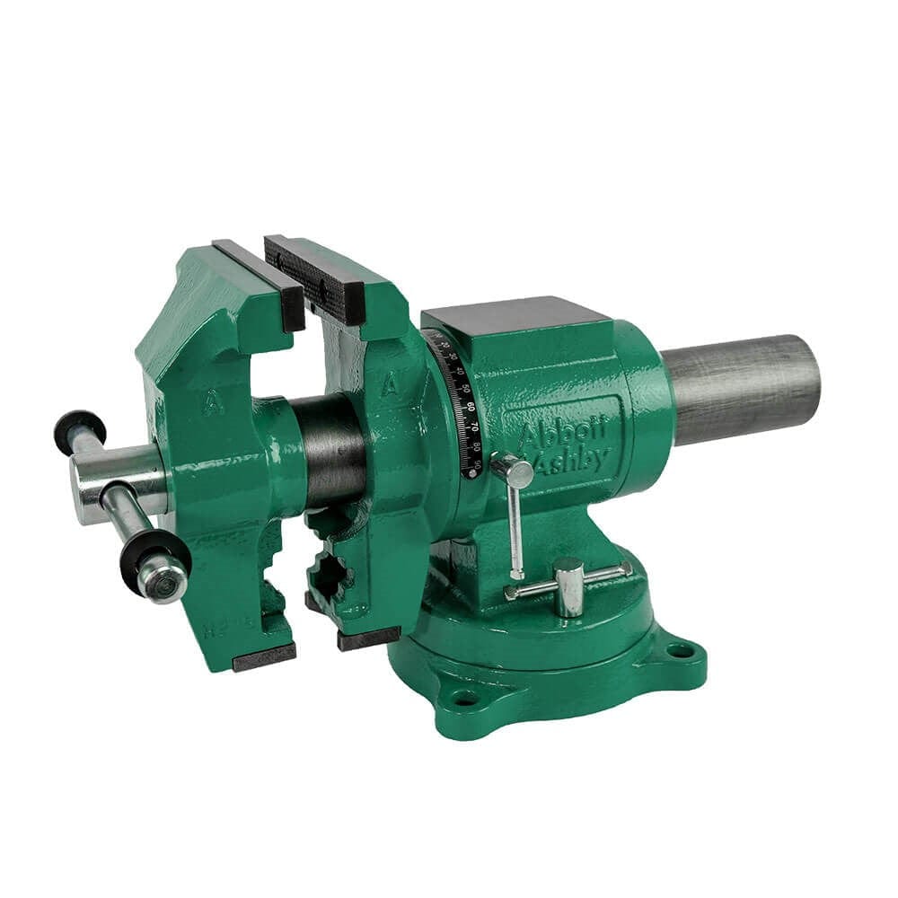 Heavy Duty 125mm Universal Bench Vice with 360 Degree Swivel Base 810220 ATBVU125 by Abbott & Ashby