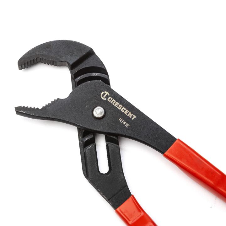 12" V-Jaw Dipped Handle Tongue and Groove Pliers - RT412CVN-05 by Crescent