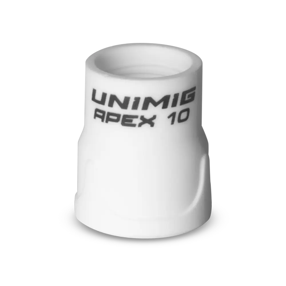 Unimig Ceramic Cup Apex 10 Suit 9/17/18/20/26 Size 10 Qty 1 U42020