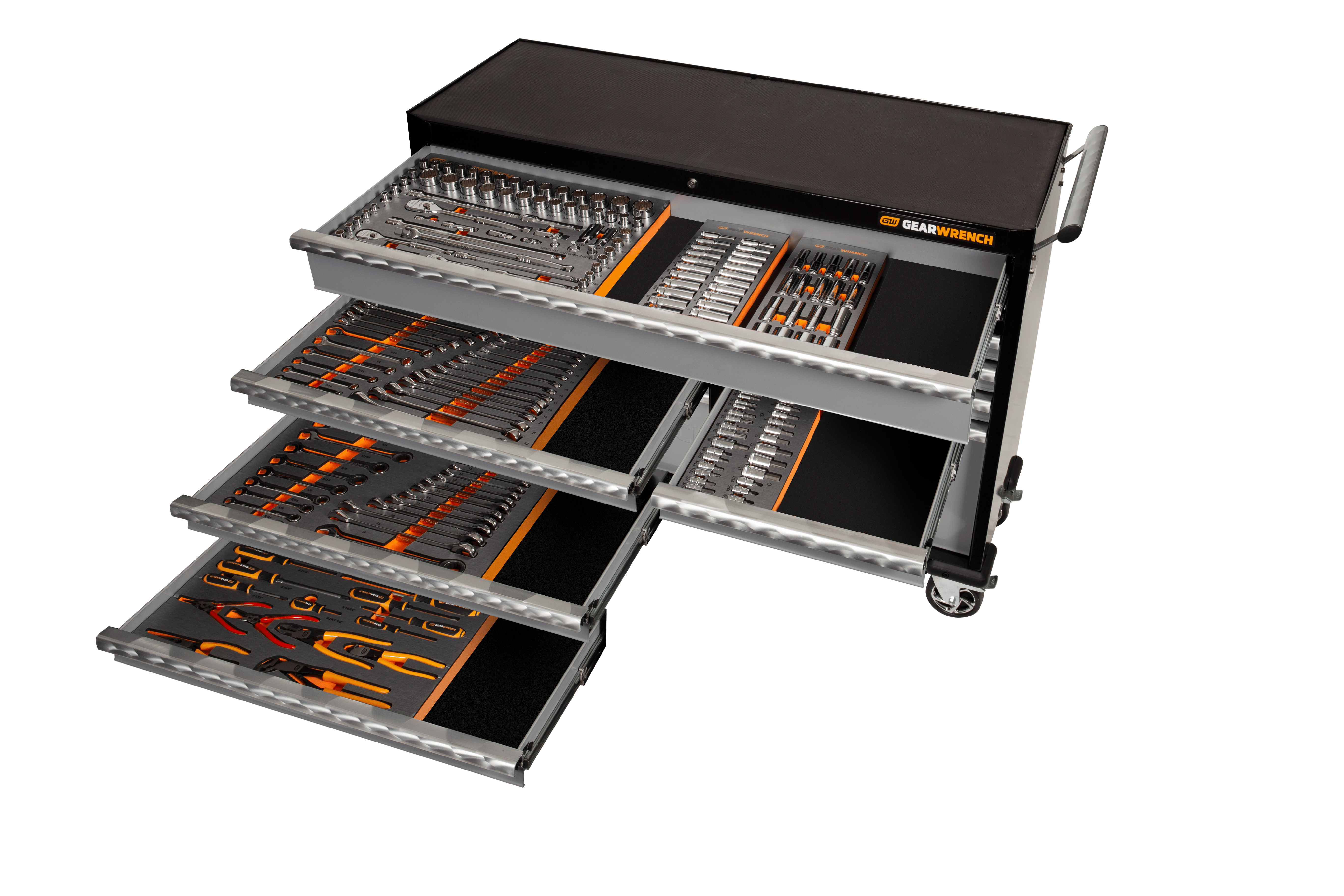 GEARWRENCH 234Pce EVA Combination Tool Kit + 53" Trolley (With Tools) 89928