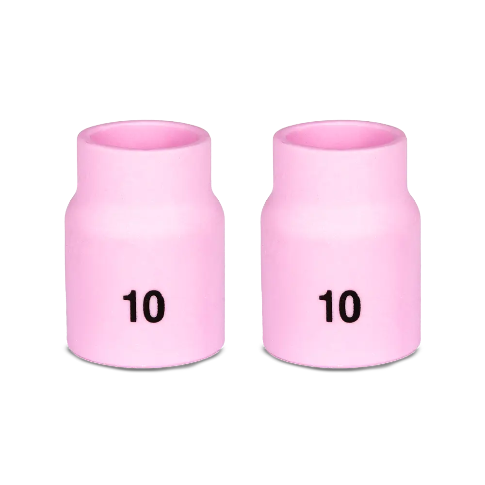 Unimig Gas Lens Ceramic Cup Short Suit 17/18/26 Size 10 Qty 2 P54N12Sw