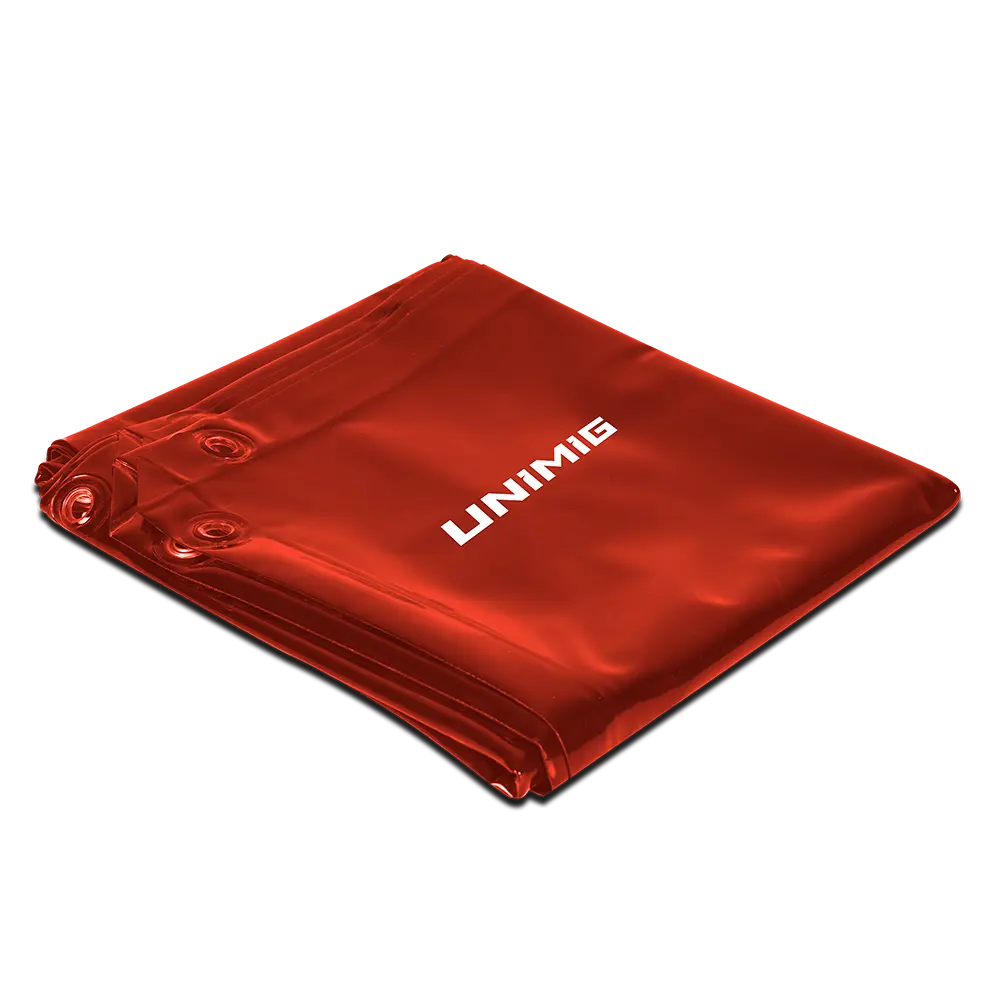 Unimig Welding Curtain Red Xarwc