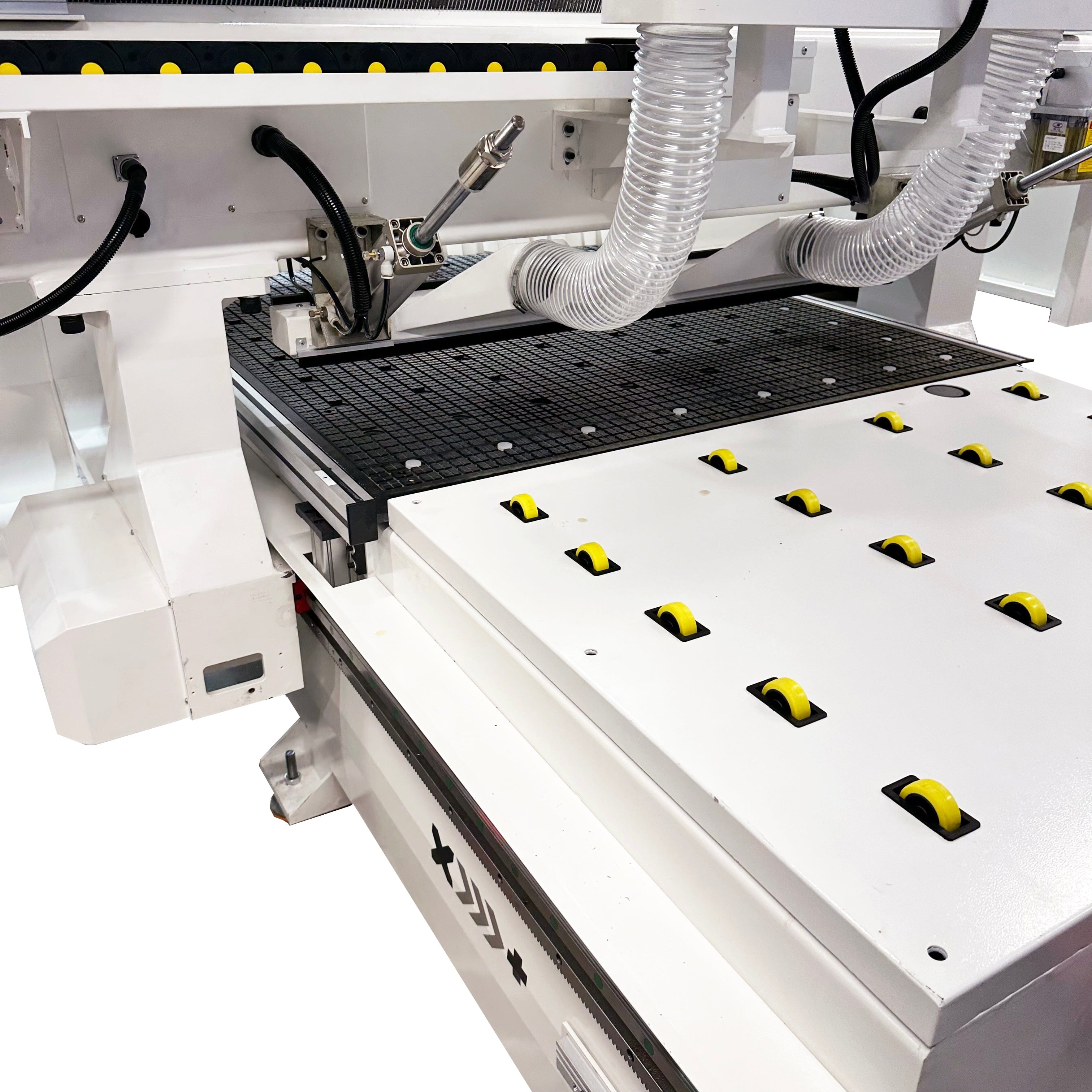 ToughCut 1300mm x 3100mm CNC Router with Auto Tool Change Spindle with 12 Tool Rotary Carousel + Vacuum Table (with 9.5KW Pump) ZIRCON TCVA30-1331 *2025 Edition*