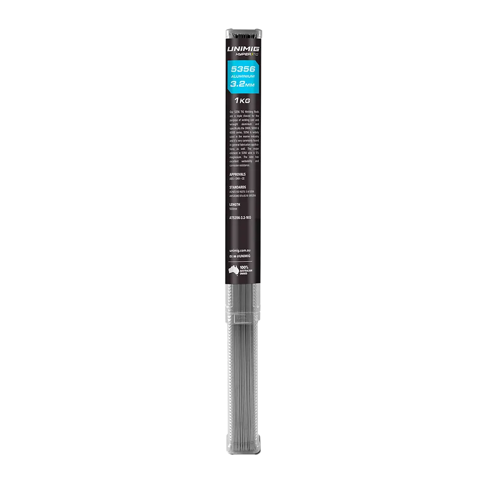 Unimig Hypertig 5356 Tig Filler Rod 3.2Mm 1Kg At5356-3.2-1Kg