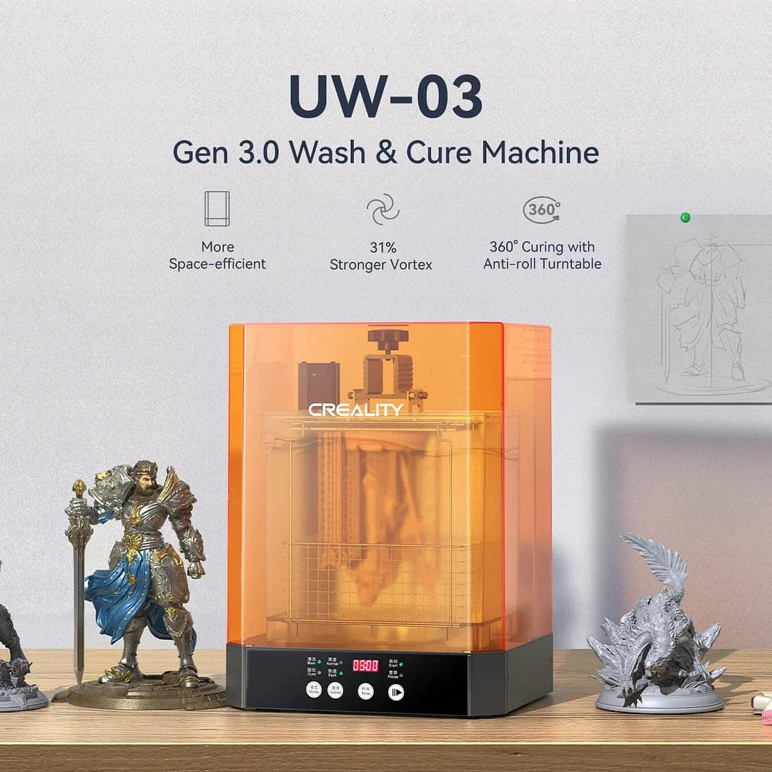 Creality UW-03 Washing / Curing Machine for use with Halot Resin Printer