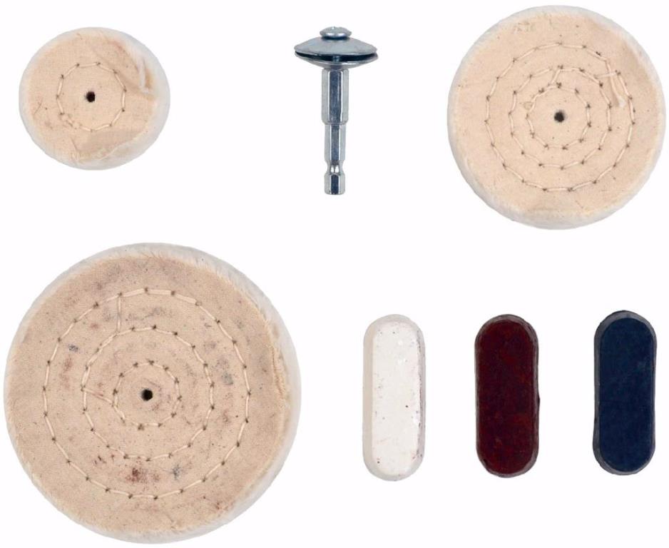 Medalist 100mm Polishing & Cleaning Set 7Pce 09548