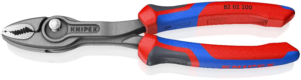 Knipex TwinGrip® Slip Joint Pliers with Comfort Grip 82 02 200