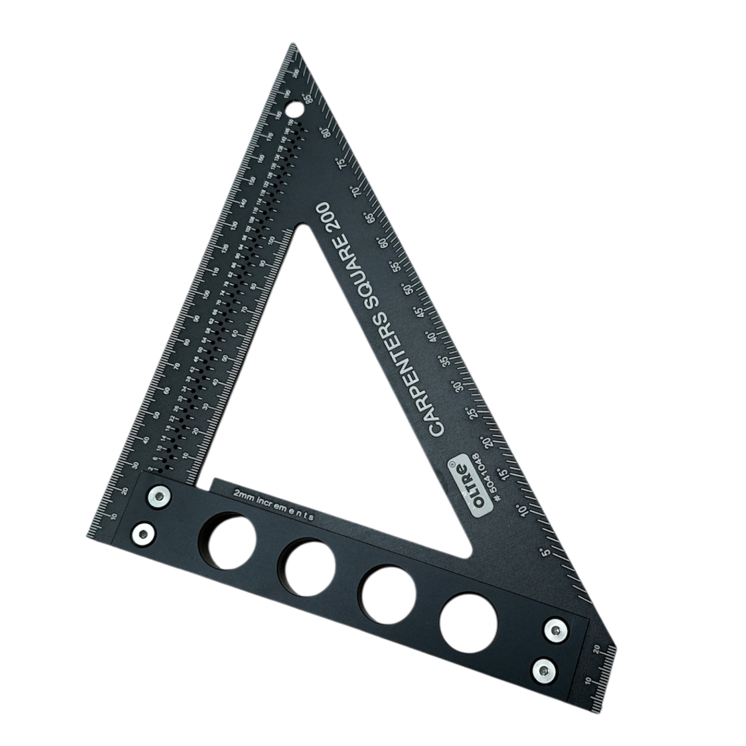 Oltre Aluminium Carpenter Triangle Square 200mm OT-HT-CS-AM