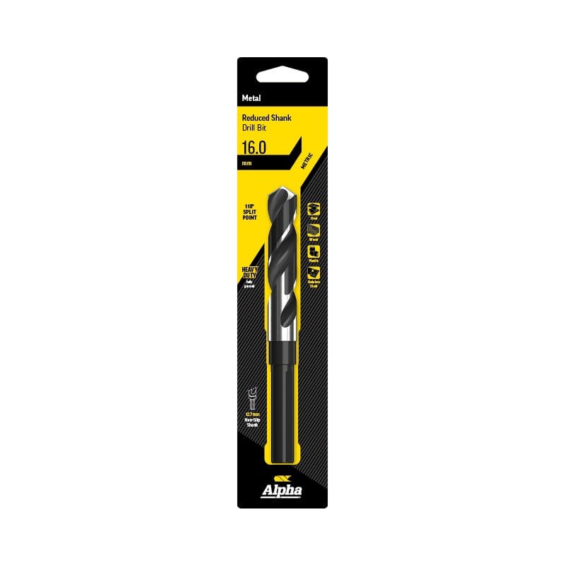 Alpha Reduced Shank Drill Bit |Single Pack