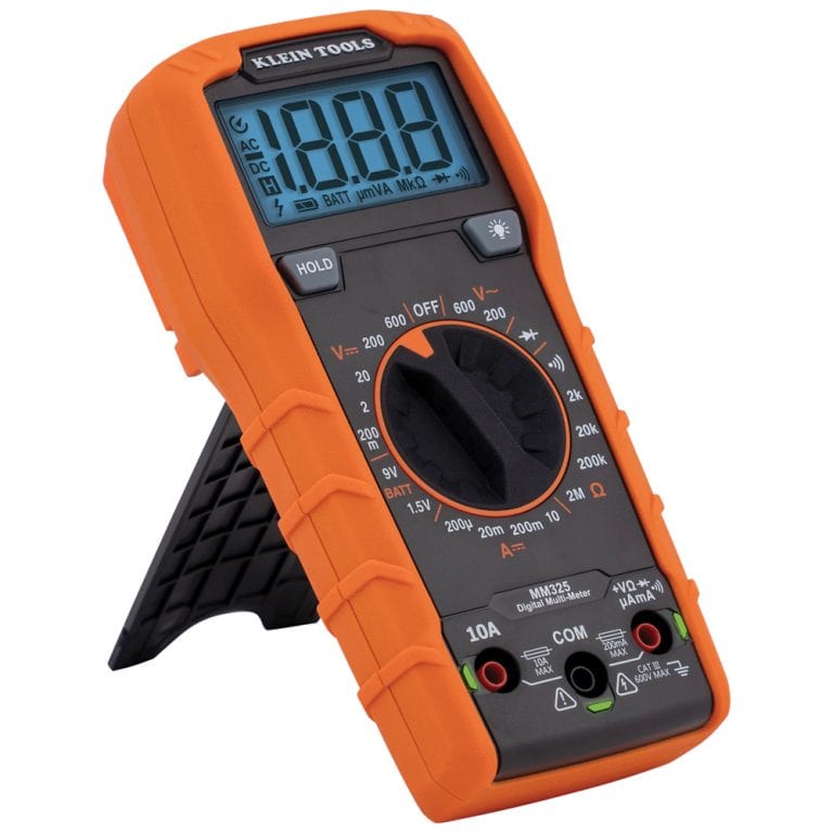 Digital Multimeter Manual-Ranging 600V - A-MM325 by Klein Tools