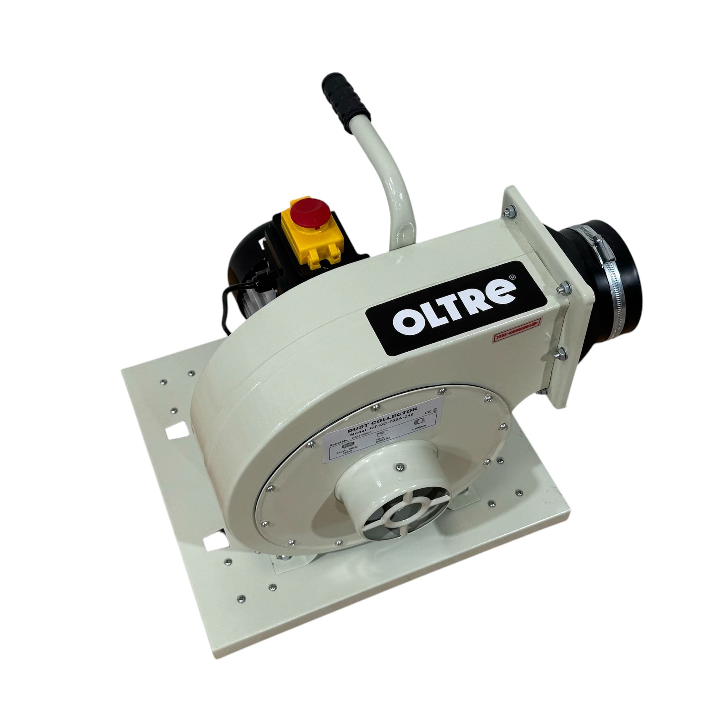 Oltre Dust Collector 240V 1HP 1 x Filter Element (Horizontal Bag) 500CFM OT-DC-700A