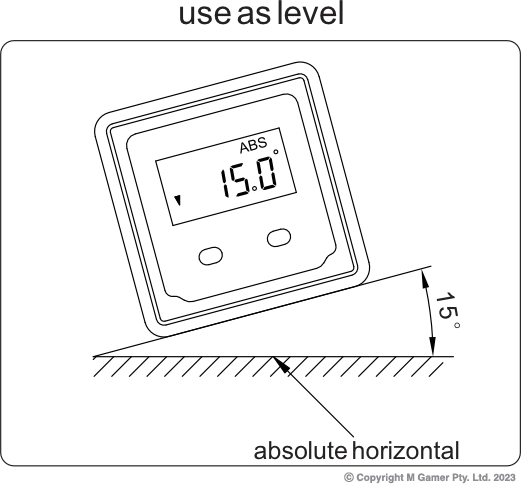 Digital Level AC-721-180-01 by Accud