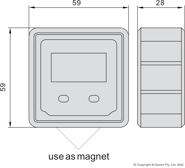 Digital Level AC-721-180-01 by Accud