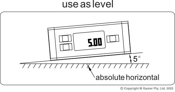 Digital Level & Protractor 150 x 60 x33mm - AC-722-360-01 by Accud