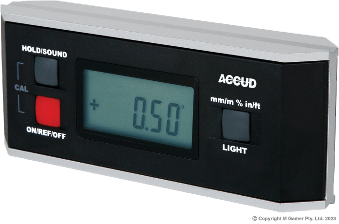 Digital Level & Protractor 150 x 60 x33mm - AC-722-360-01 by Accud