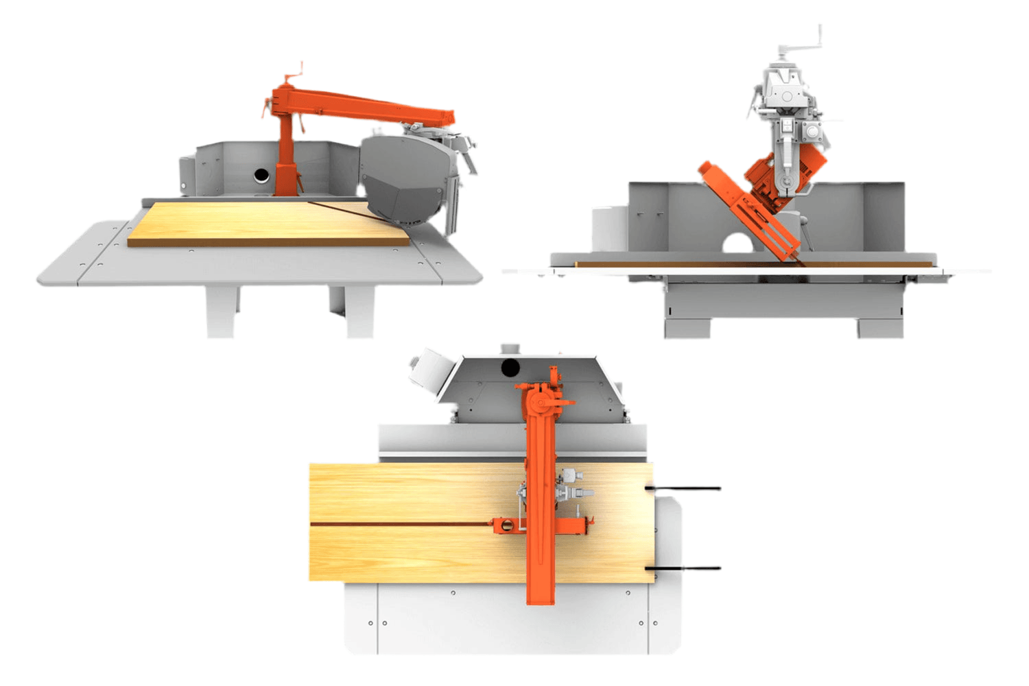 400mm Radial Arm Saw JUNIOR 640 by Maggi